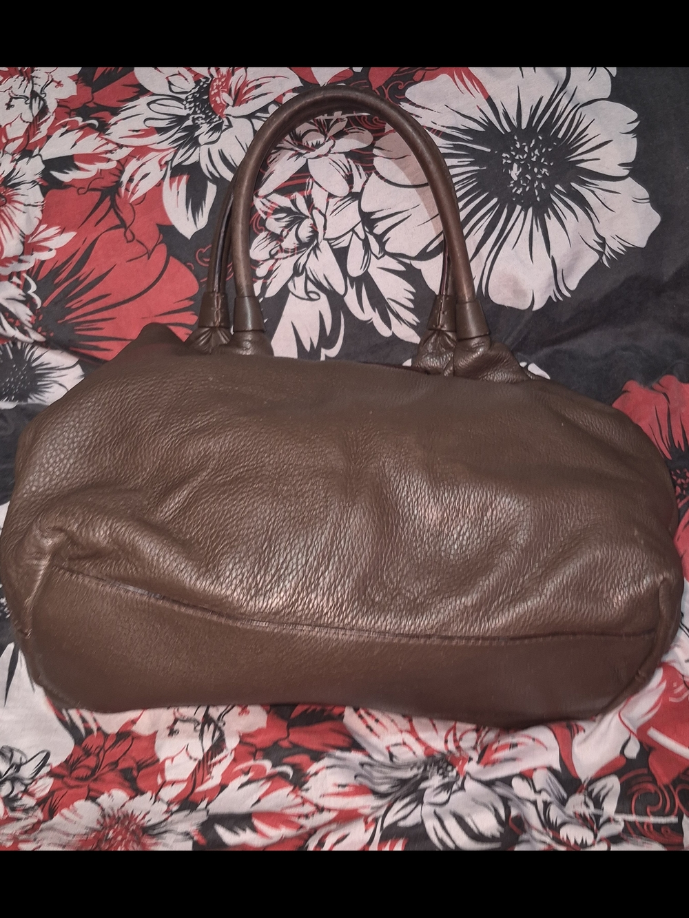 kate spade Brown Pebbled Leather Hobo with Gold-Tone Turnlock - Picture 3 of 7
